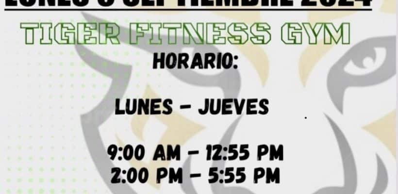 Horario del Tiger Fitness Gym