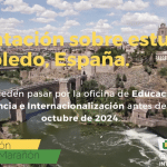 Orientación sobre estudios en Toledo, España