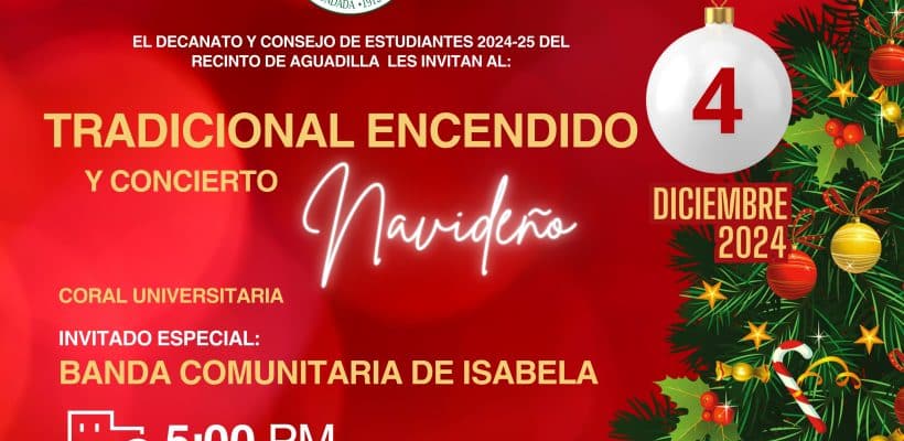 Tradicional Encendido de la Navidad